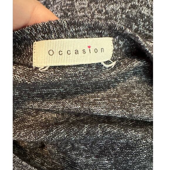 Occasion marbled black short sleeves tee size medium - Picture 3 of 9